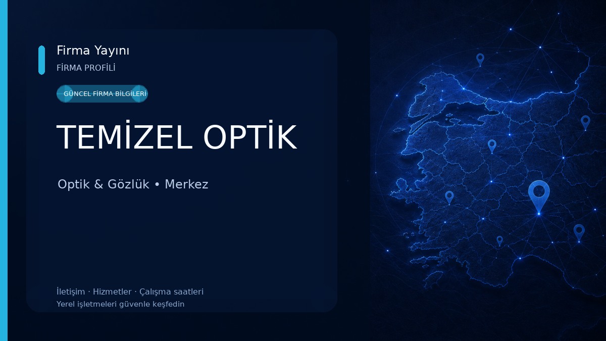 TEMİZEL OPTİK Optik & Gözlük