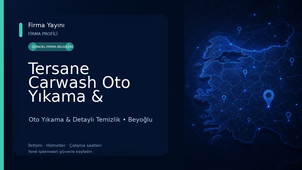 Tersane Carwash Oto Yıkama & Detailing 