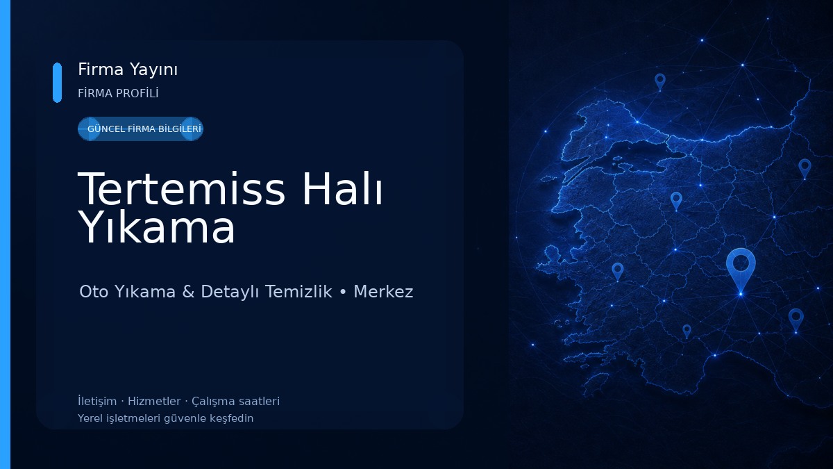 Tertemiss Halı Yıkama 