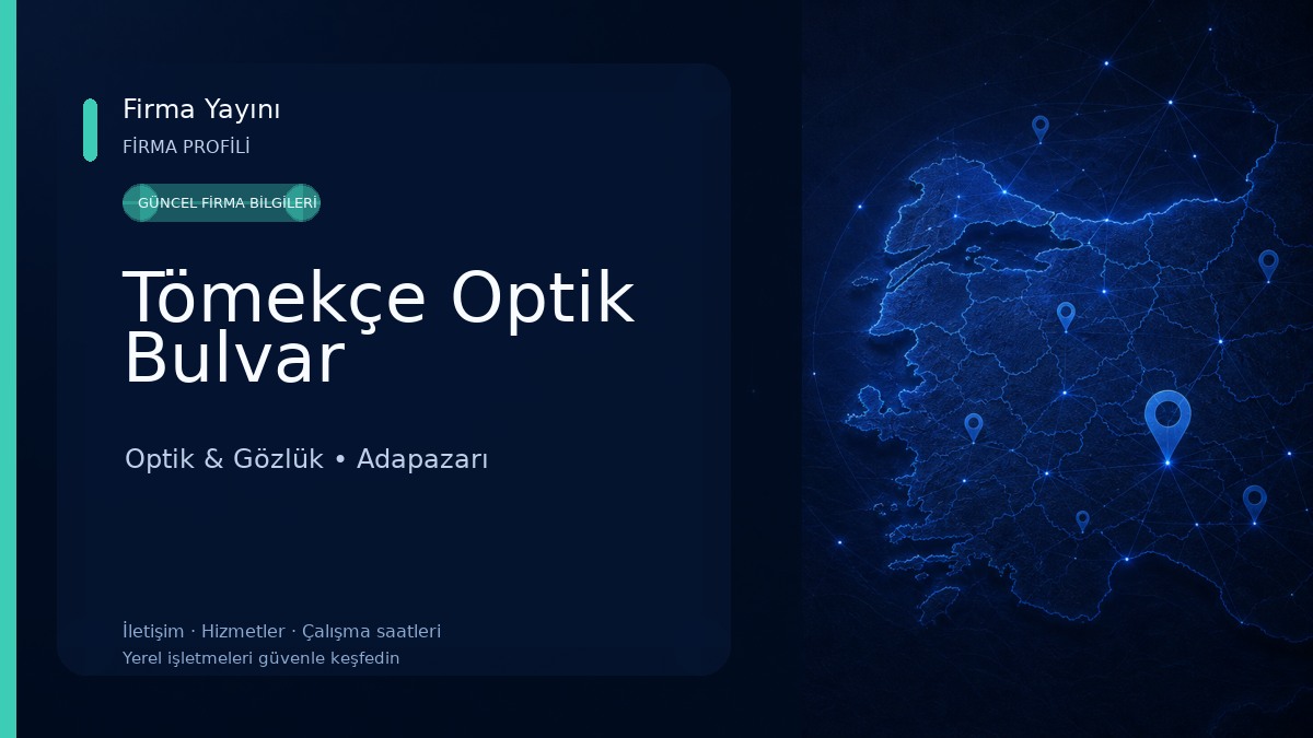Tömekçe Optik Bulvar 