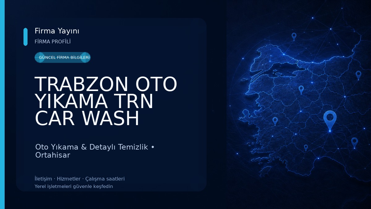 TRABZON OTO YIKAMA TRN CAR WASH DETALİNG