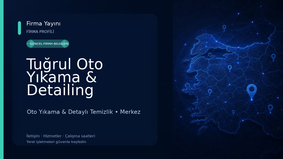 Tuğrul Oto Yıkama & Detailing Oto Yıkama & Detaylı Temizlik