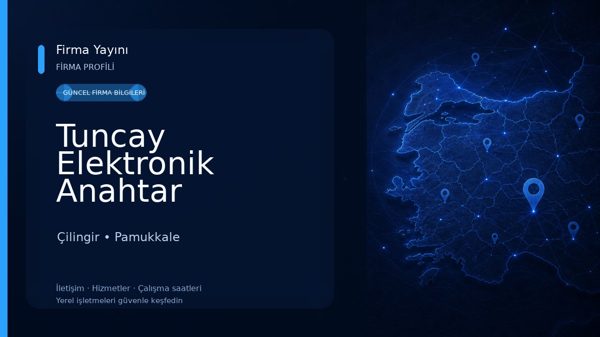 Tuncay Elektronik Anahtar Çilingir