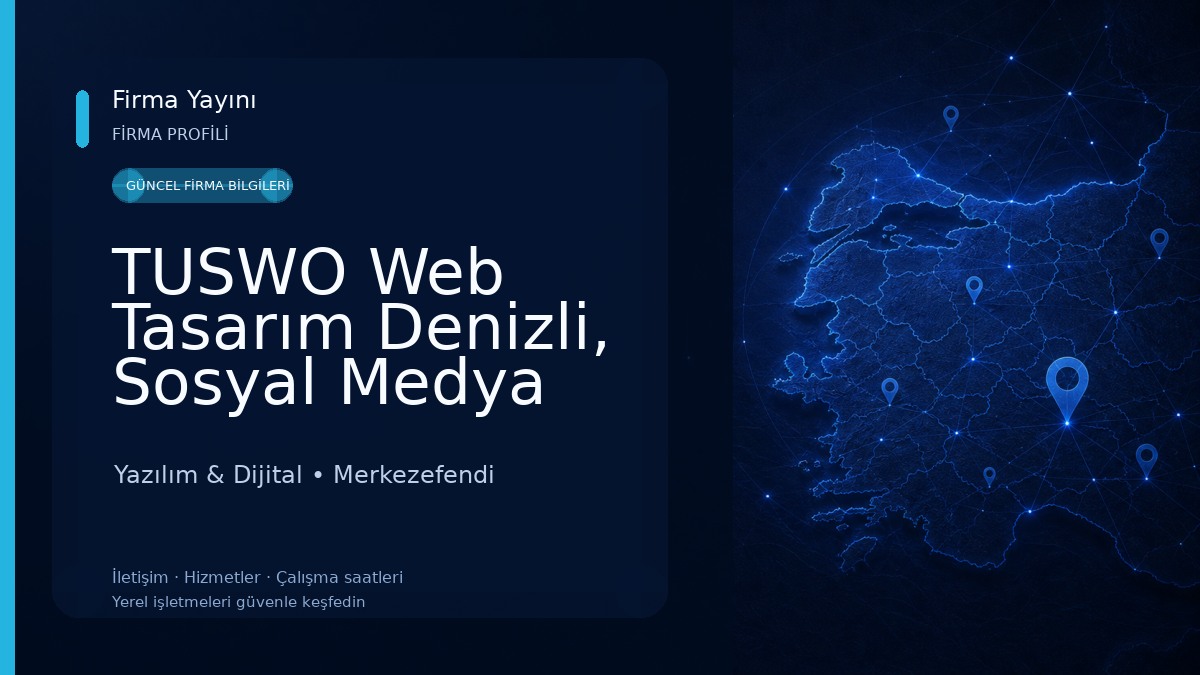 TUSWO Web Tasarım Denizli, Sosyal Medya
