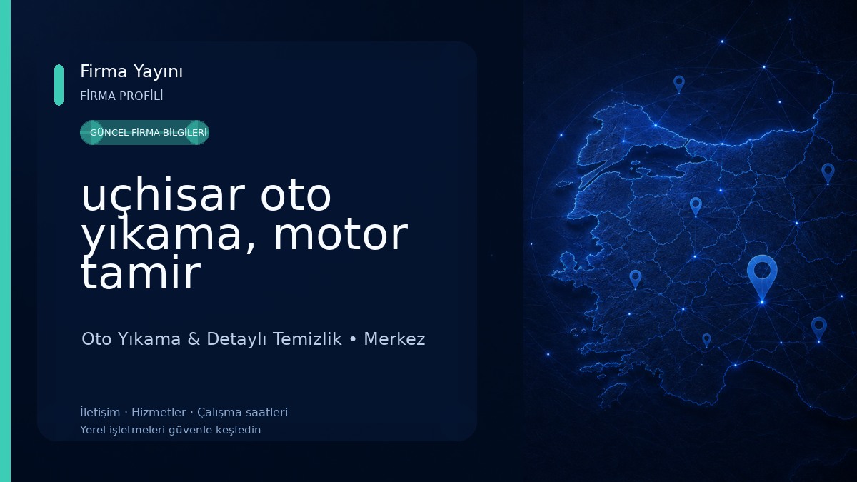 uçhisar oto yıkama, motor tamir
