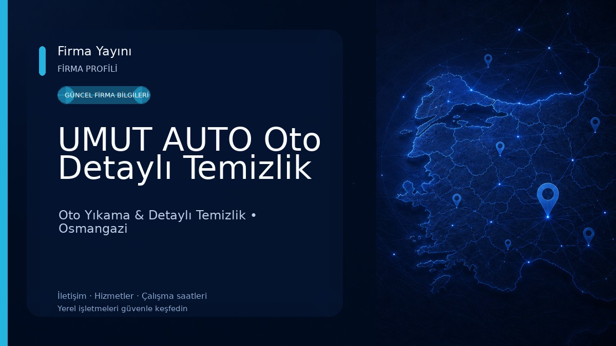 UMUT AUTO Oto Detaylı Temizlik 