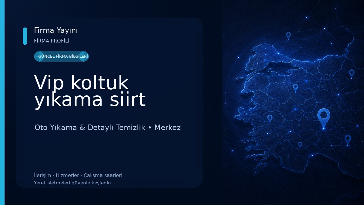 Vip koltuk yıkama siirt 