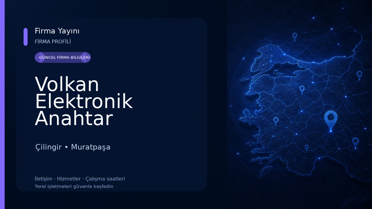 Volkan Elektronik Anahtar Çilingir