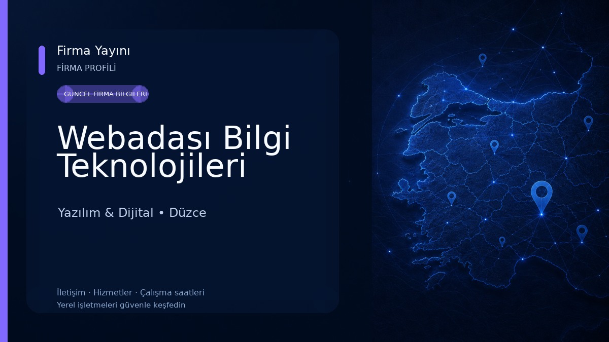 Webadası Bilgi Teknolojileri Yazılım & Dijital