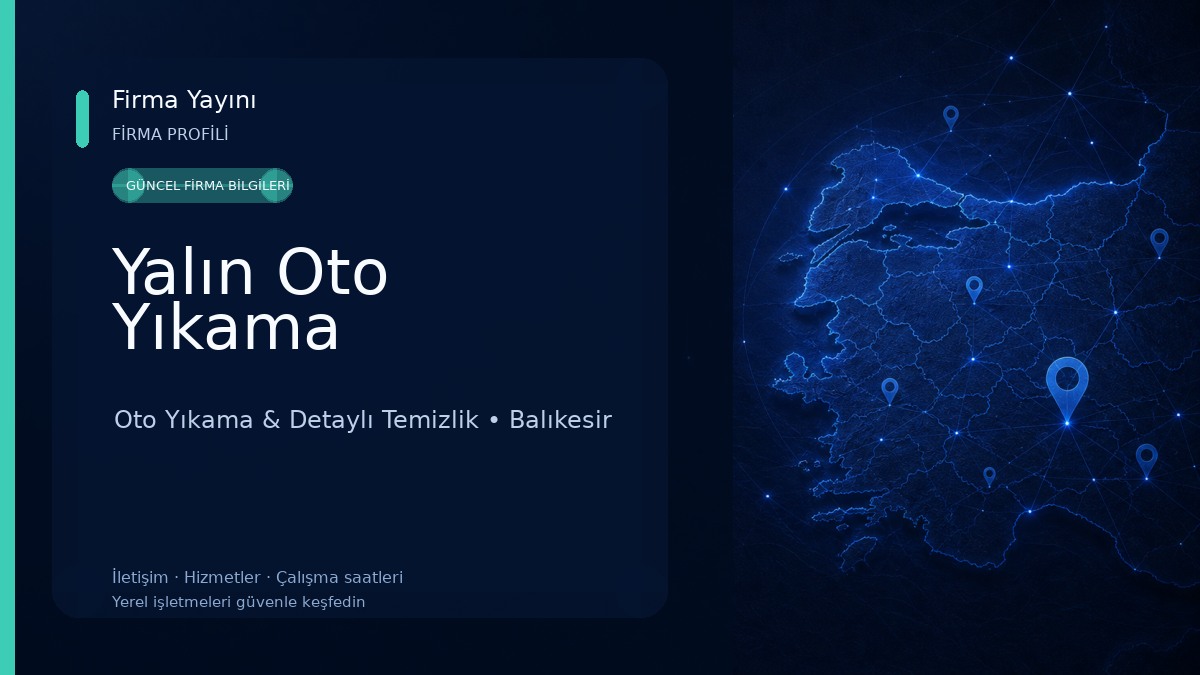 Yalın Oto Yıkama