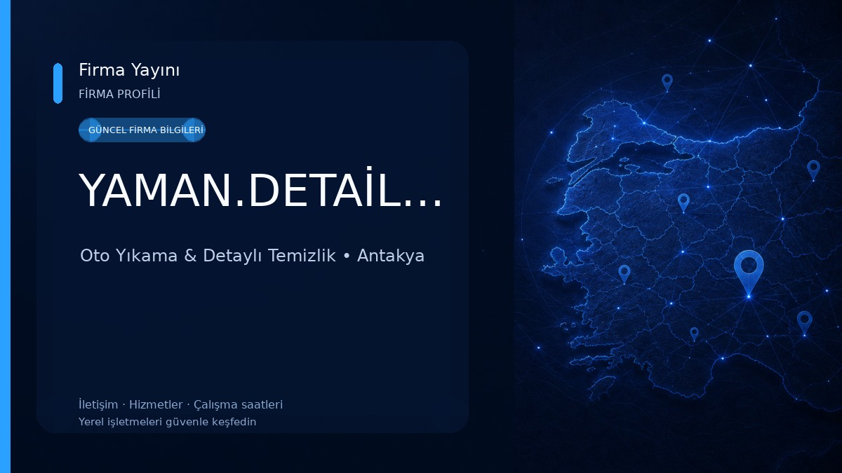 YAMAN.DETAİLİNG 