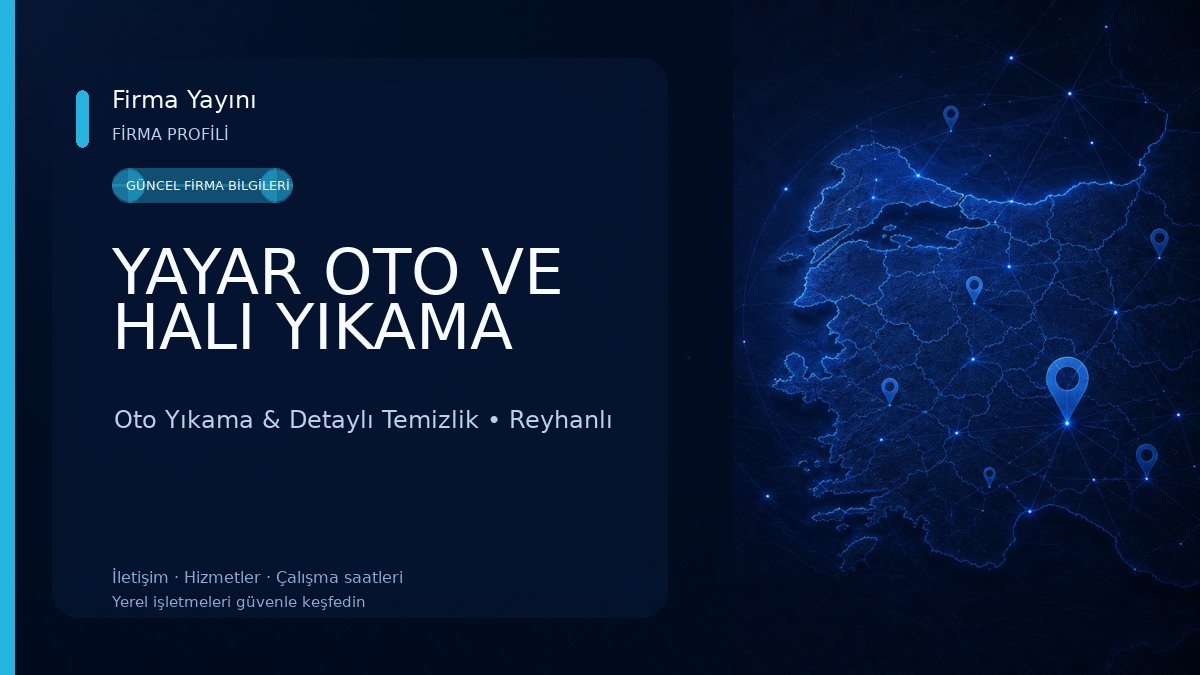 YAYAR OTO VE HALI YIKAMA Oto Yıkama & Detaylı Temizlik