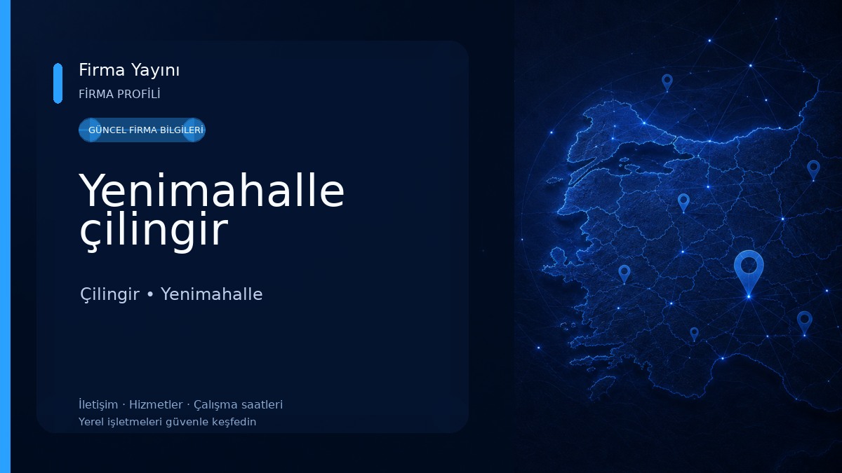 Yenimahalle çilingir Çilingir