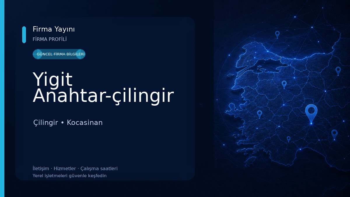 Yigit Anahtar-çilingir Çilingir