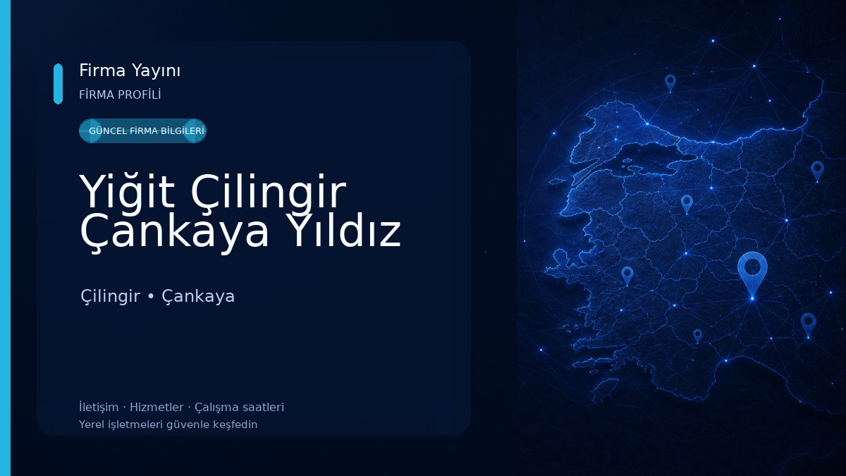 Yiğit Çilingir Çankaya Yıldız Çilingir