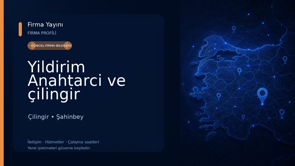 Yildirim Anahtarci ve çilingir Çilingir