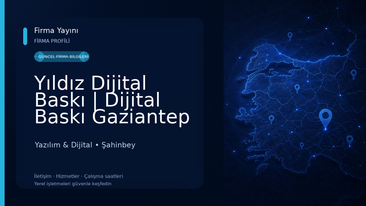 Yıldız Dijital Baskı | Dijital Baskı Gaziantep Yazılım & Dijital