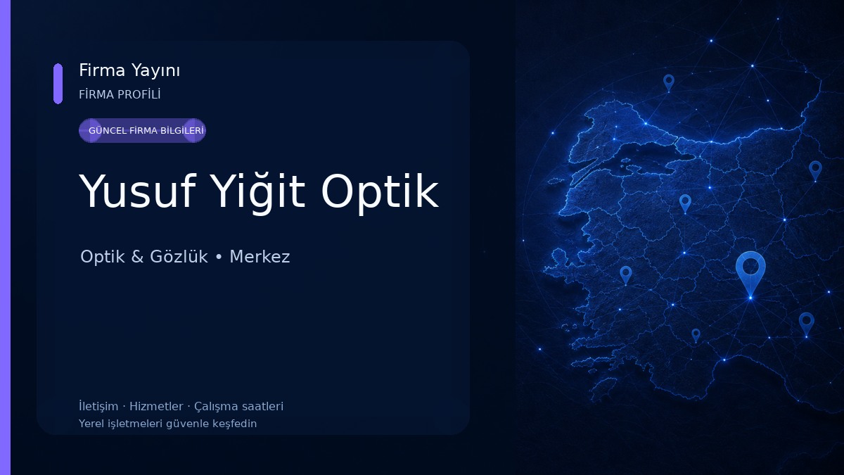 Yusuf Yiğit Optik