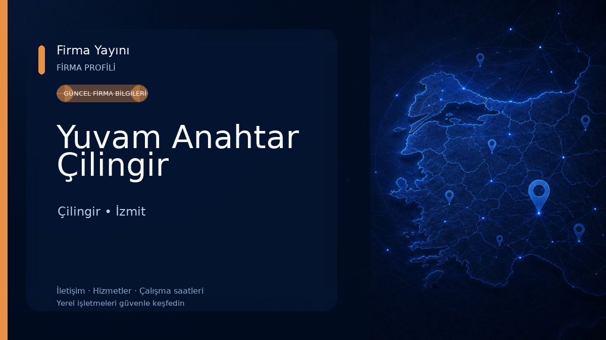 Yuvam Anahtar Çilingir Çilingir