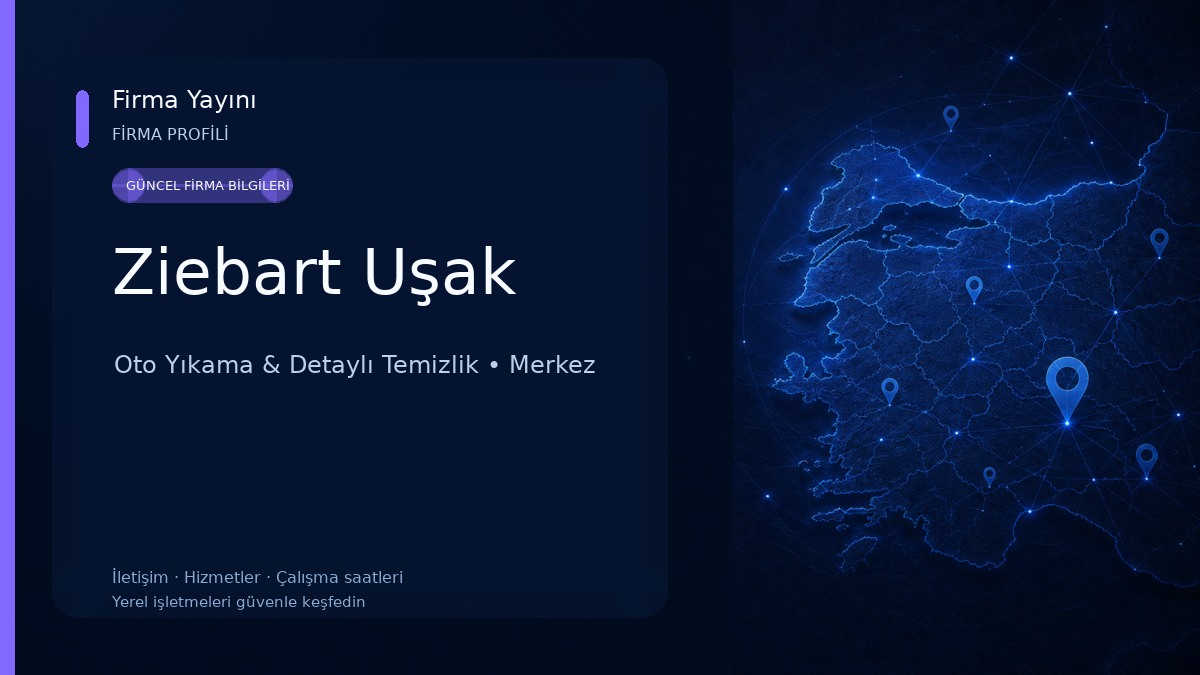 Ziebart Uşak Oto Yıkama & Detaylı Temizlik