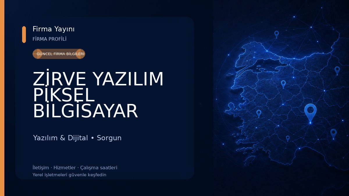 ZİRVE YAZILIM PİKSEL BİLGİSAYAR 