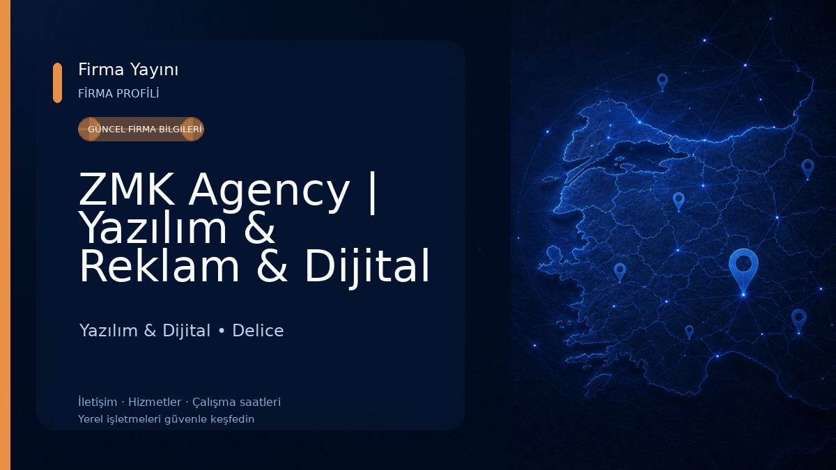 ZMK Agency | Yazılım & Reklam & Dijital Dönüşüm 